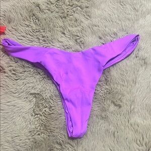 Left on Friday backside thong - punch purple